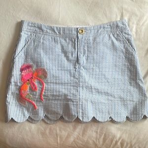 Lily Pulitzer pin stripe skirt